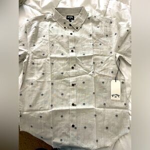 New Mens Billabong Button Up